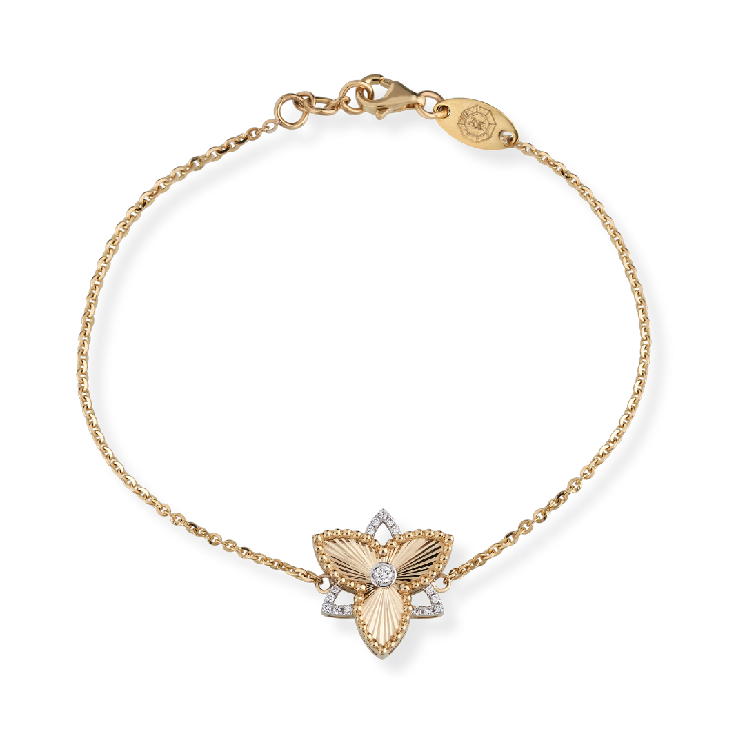 The gilded trillium bracelet