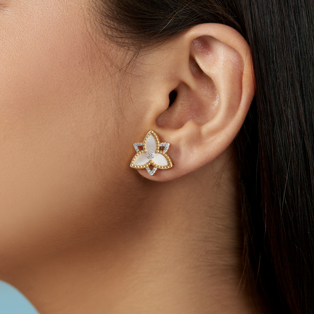 The Modern Trillium Earrings